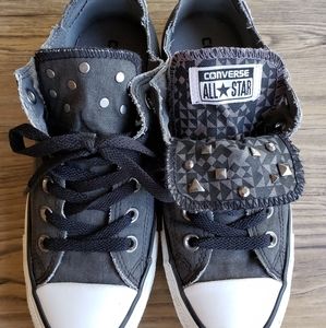 Studded converse